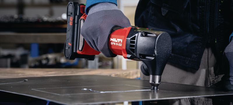 SPN 6-22 CN Cordless nibbler - Specialty power tools - Hilti USA