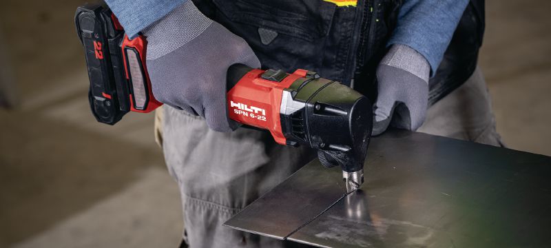 SPN 6-22 RN Cordless nibbler - Specialty power tools - Hilti USA