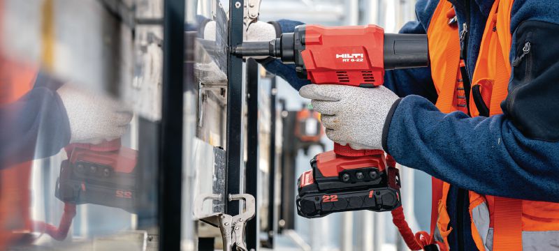 RT 6-22 Cordless rivet tool - Specialty power tools - Hilti USA