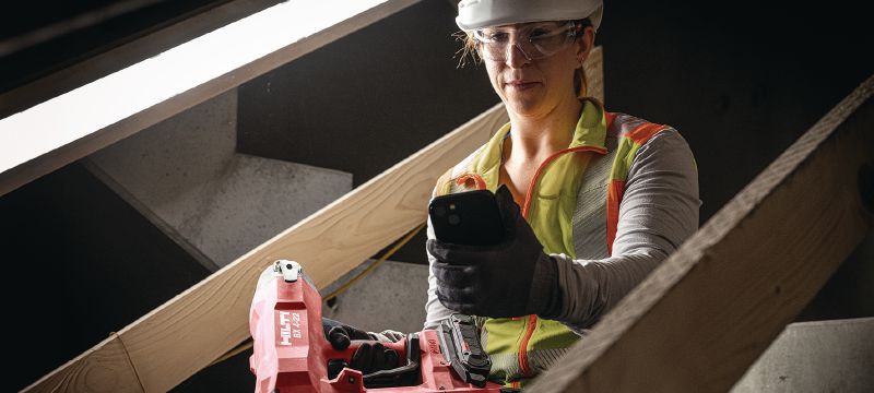 BX 4-IF-22充電式 コンクリート ネイラー - 鋲打機 - Hilti Japan