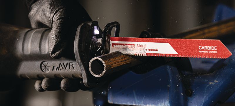 厚みのある金属レシプロソーブレード(チタニウムコートカーバイド 厚みのある金属レシプロソーブレード(チタニウムコートカーバイド