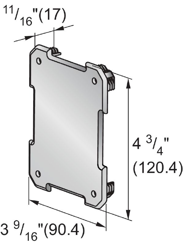 -MI End cap black-MI girder plastic end cap-MI Girder accessory-MI-120 girder plastic end cap